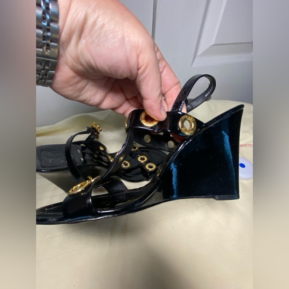 Tory Burch Wedge Sandals - Picture 6 of 15